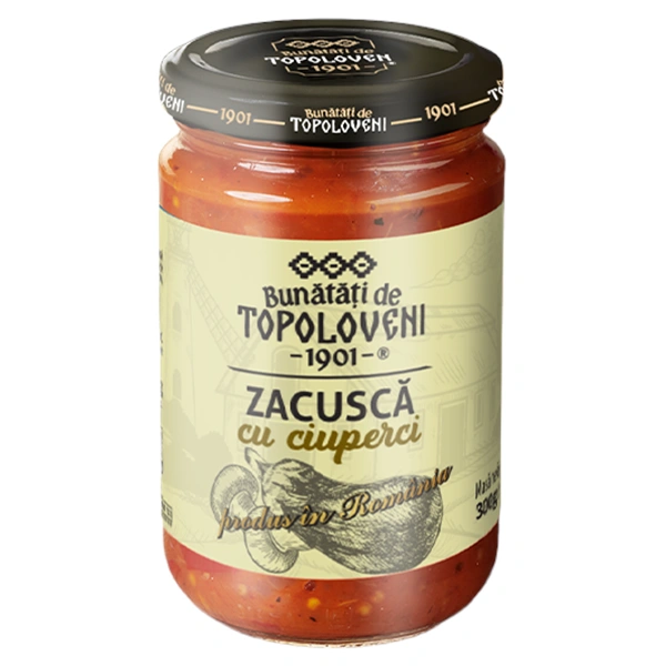 ZACUSCA CU CIUPERCI MANDY BUNATATI TOPOLOVENI 300 GR