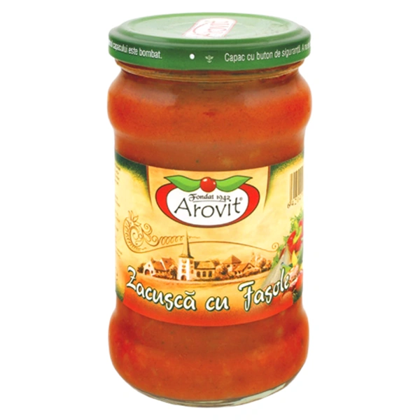 ZACUSCA CU FASOLE AROVIT 300 GR