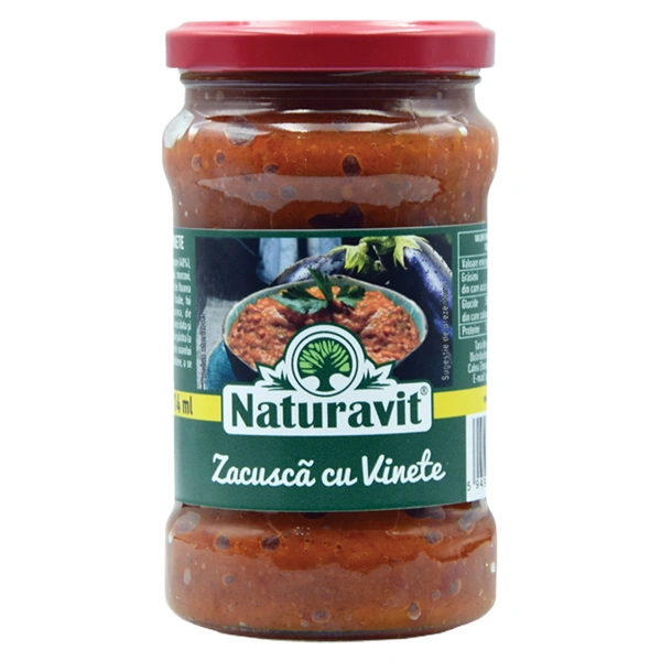 ZACUSCA CU VINETE NATURAVIT 314 GR
