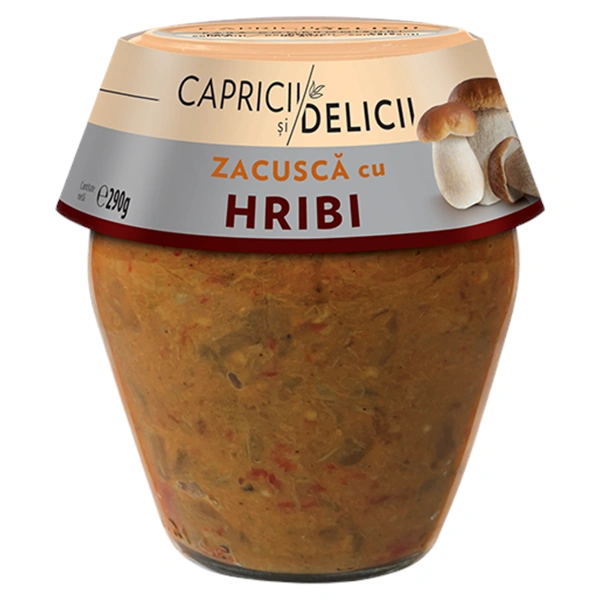 ZACUSCA HRIBI MANDY CAPRICII SI DELICII 290 GR