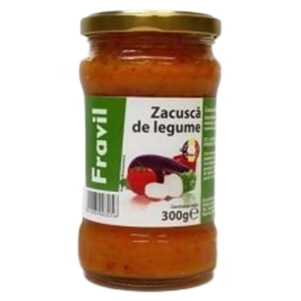 ZACUSCA LEGUME FRAVIL 300 GR