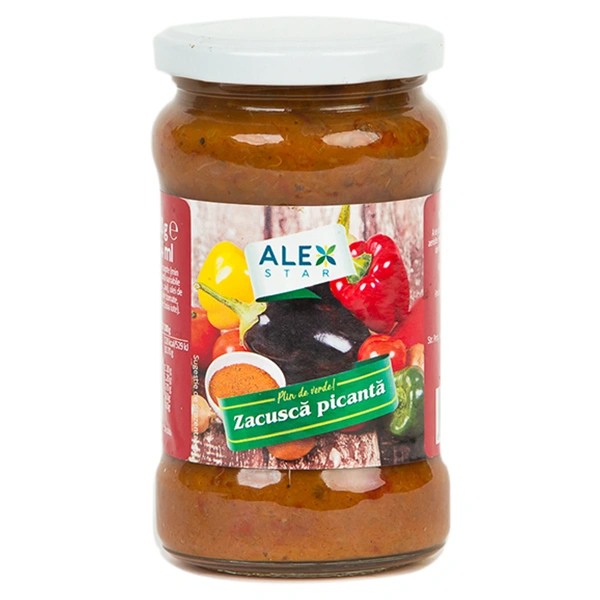 ZACUSCA PICANTA ALEX STAR 300 GR