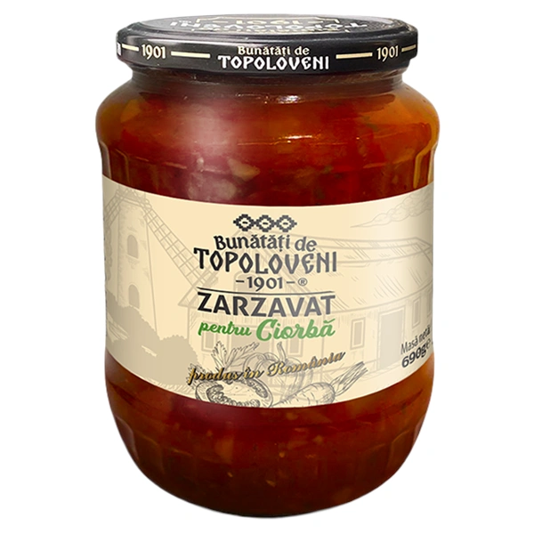 ZARVAT PT CIORBE MANDY BUNATATI TOPOLOVENI 690 GR