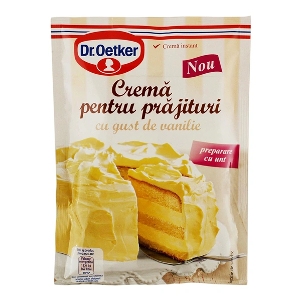 CREMA PRAJITURI UNT VANILIE DR OETKER 140 GR