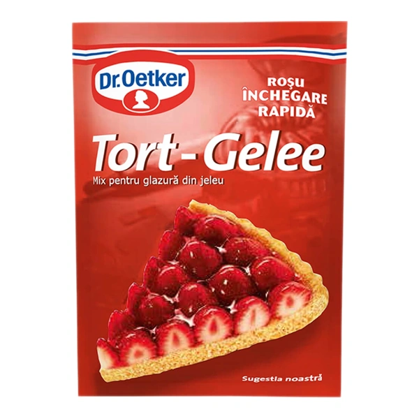 TORT GELEE ROSU DR OETKER 8 GR
