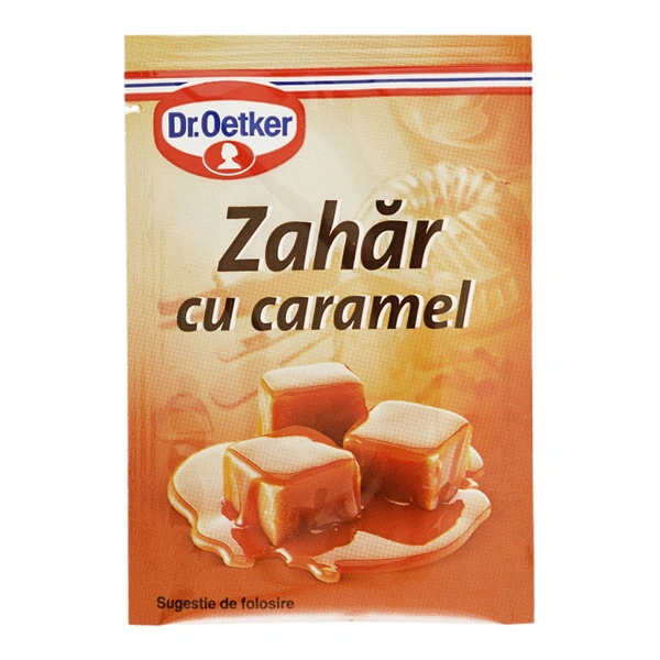 ZAHAR CU CARAMEL DR OETKER 8 GR