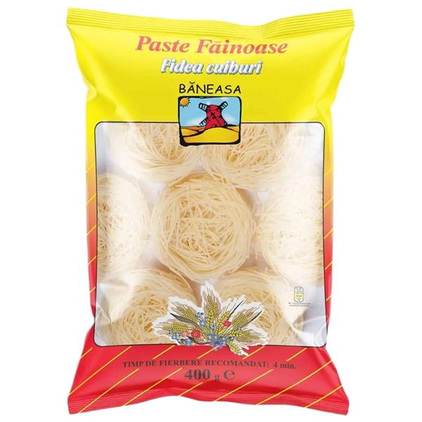 PASTE FAINOASE FIDEA CUIBURI BANEASA 400 GR