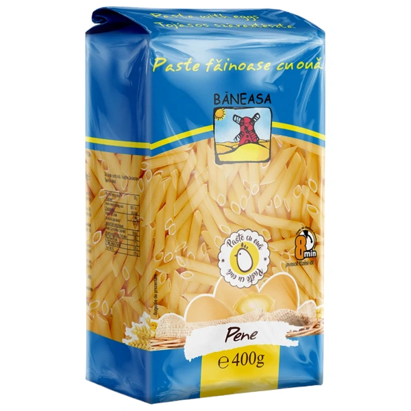 PASTE FAINOASE OU PENNE BANEASA 400 GR