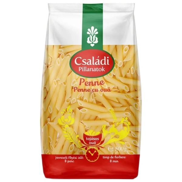 PASTE FAINOASE PENNE CU 2 OUA CSALADI 500 GR