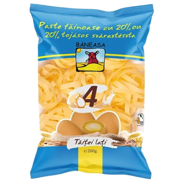 PASTE FAINOASE TAGLIATELLE CUIBURI CU BANEASA 200 GR4 OUA
