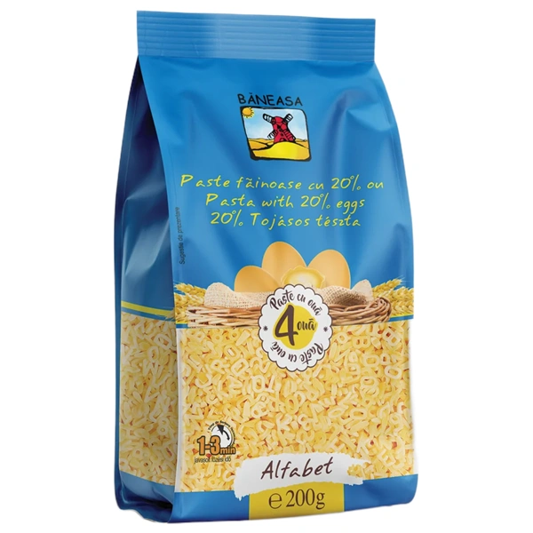PASTE FAIONOASE ALFABET BANEASA 200 GR