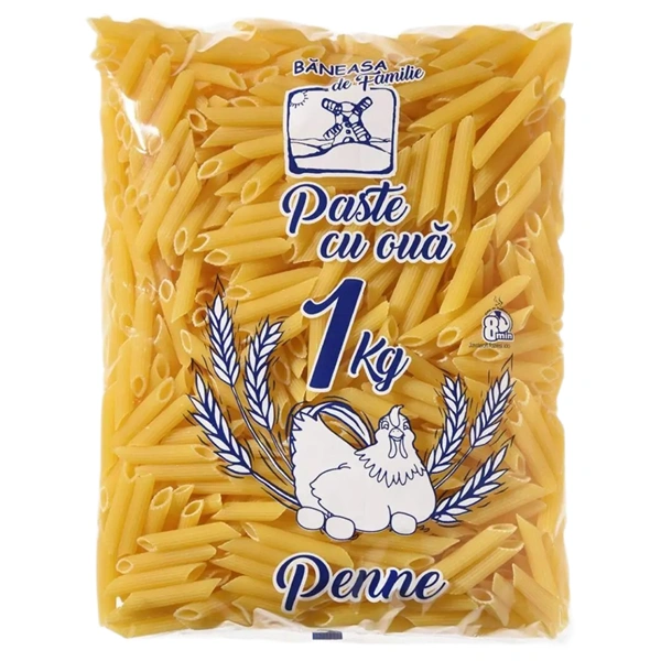 PASTE FAIONOASE BANEASA DE FAMILIE PENNE 1 KG