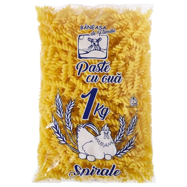 PASTE FAIONOASE BANEASA FAMILIE SPIRALE 1 KG