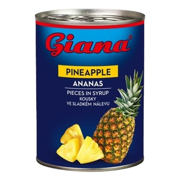 COMPOT ANANAS BUCATI GIANNA 580 GR