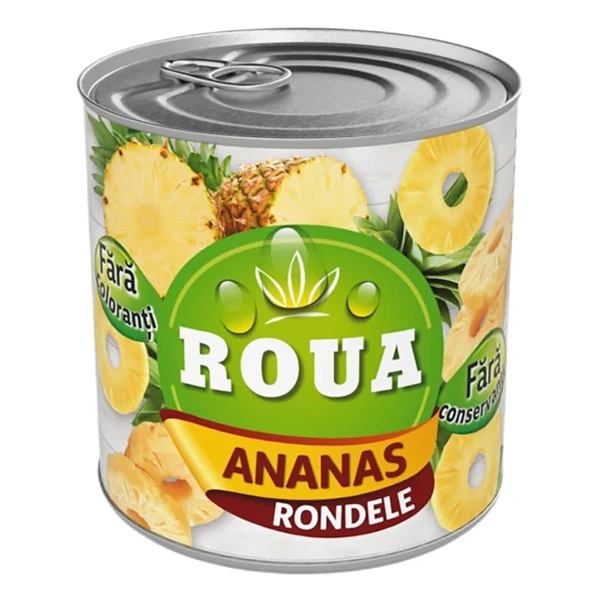 COMPOT ANANAS RONDELE ROUA 565G