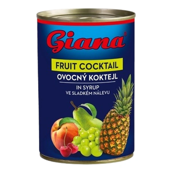 COMPOT COCKTAIL DE FRUCTE IN SIROP GIANA 410 GR