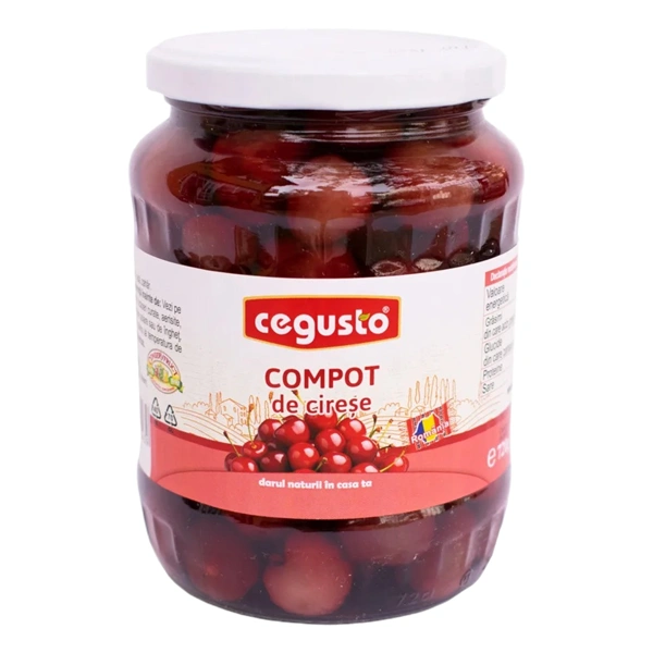 COMPOT DE CIRESE CEGUSTO CONSERVFRUCT 720 GR