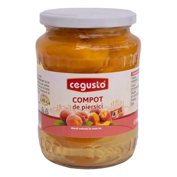 COMPOT DE PIERSICI CEGUSTO CONSERVFRUCT 720 GR