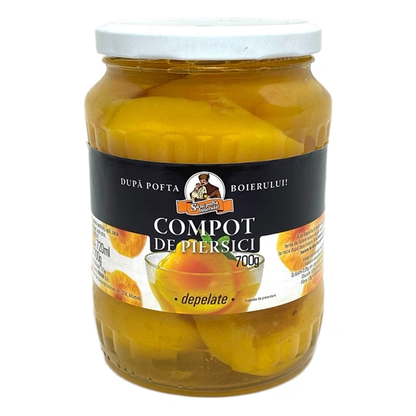 COMPOT DE PIERSICI DEPELATE BOIERUL 720 GR
