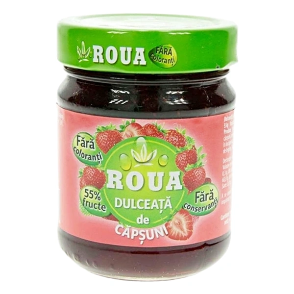 DULCEATA DE CAPSUNI 250 G ROUA