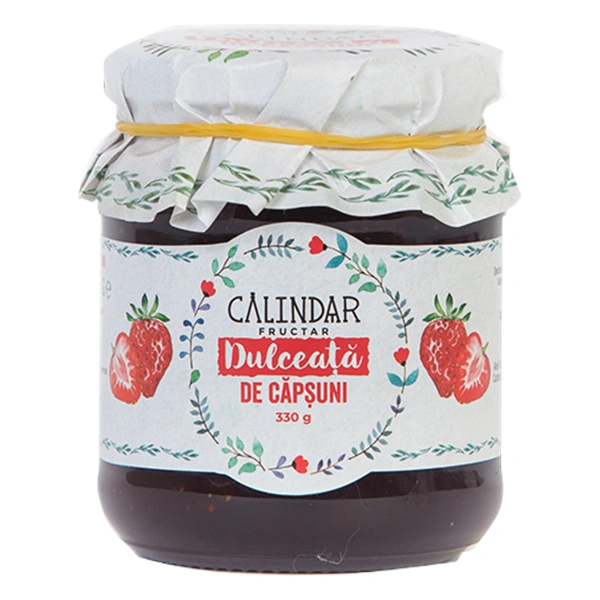 DULCEATA DE CAPSUNI CALINDAR FRUCTAR 325 GR