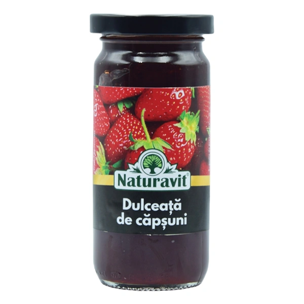 DULCEATA DE CAPSUNI NATURAVIT 280 GR