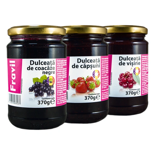 DULCEATA FRUCTE FRAVIL 370 GR