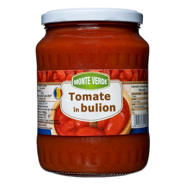 TOMATE IN BULION MONTE VERDE 720 ML