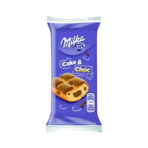 BISCUITI CAKE CHOCO MILKA 35 GR