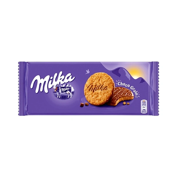 BISCUITI CHOCO GRAINS MILKA 126 GR