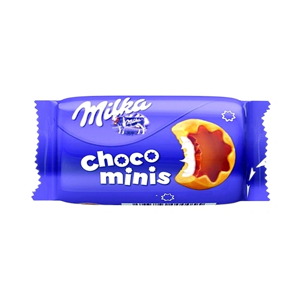 BISCUITI CHOCOMINIS MILKA 375 GR