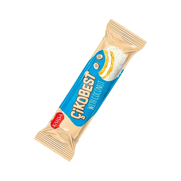 BISCUITI CU COCOS CIKOBEST KARSA 56 GR