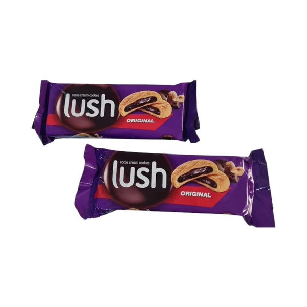 BISCUITI CU CREMA DE CIOCOLATA LUSH ORIGINAL 68 GR
