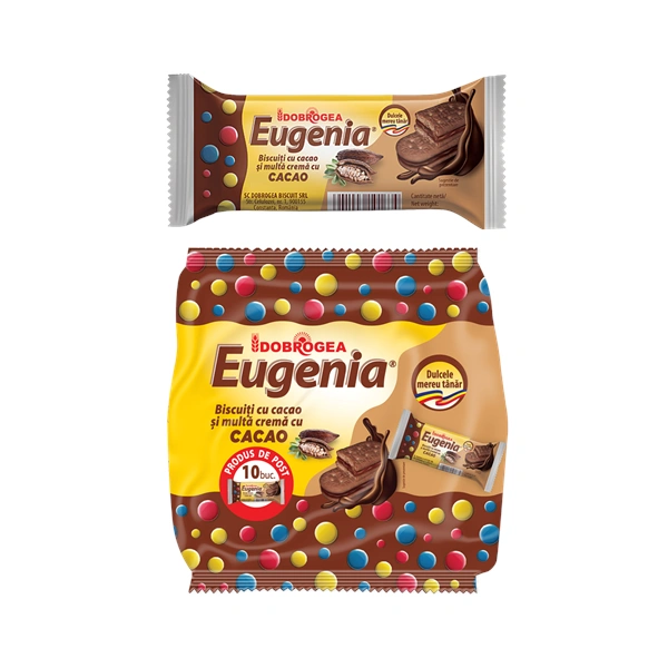 BISCUITI EUGENIA CACAO DOBROGEA 36 GR
