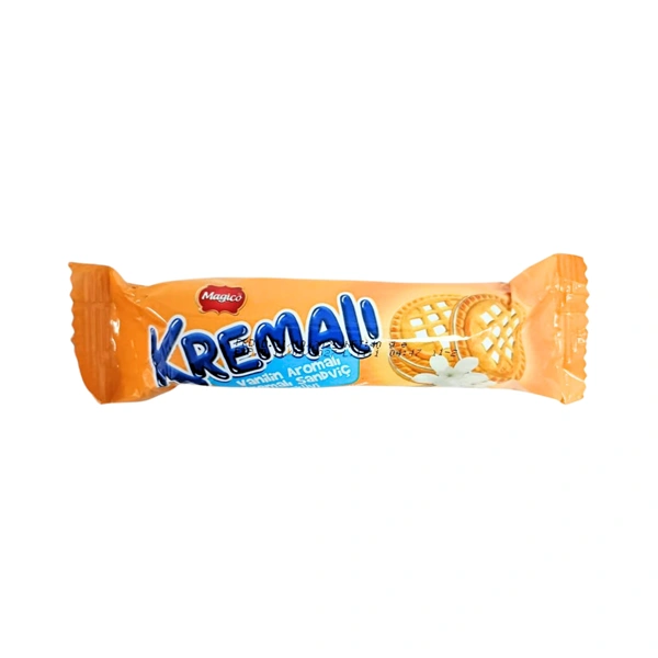 BISCUIȚI MAGICO KREMALI VANILIE CU CREMĂ DE VANILIE 40 GR