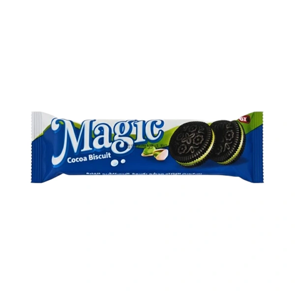 BISCUIȚI MAGIC ORE CU CREMĂ DE FISTIC 65 GR