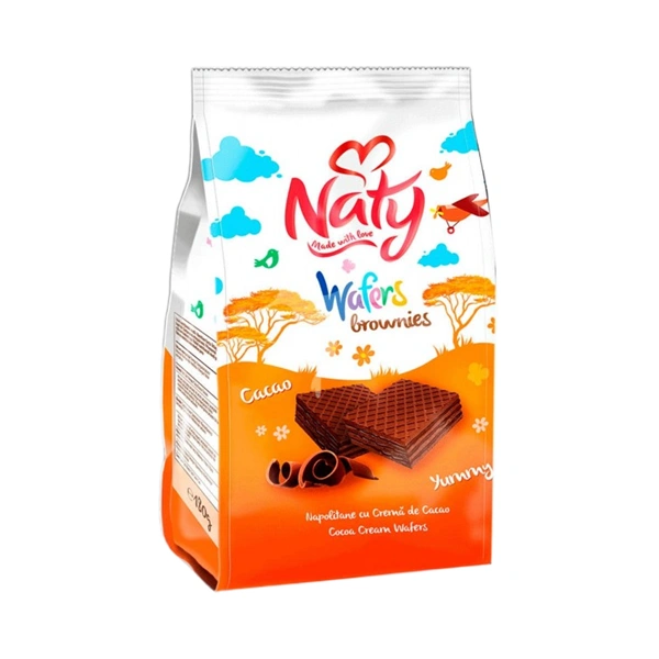 NAPOLITANE BROWNIES CACAO NATY 140 GR