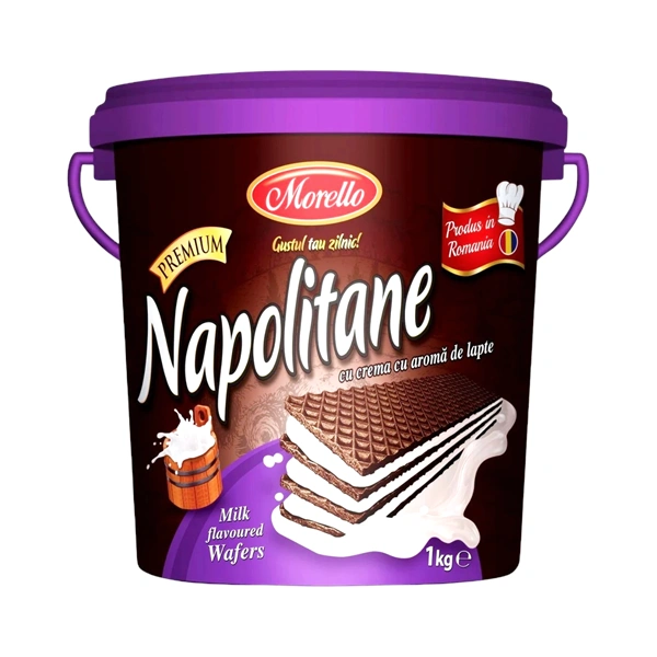 NAPOLITANE MORELLO CREMA DE LAPTE 1 KG
