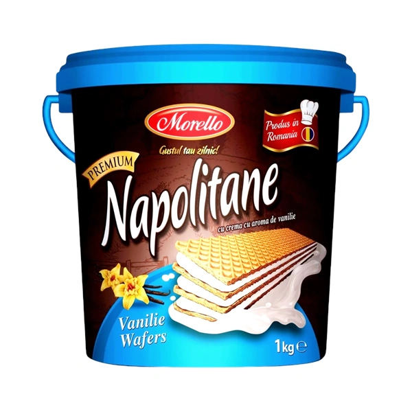 NAPOLITANE MORELLO CREMA DE VANILIE 1 KG