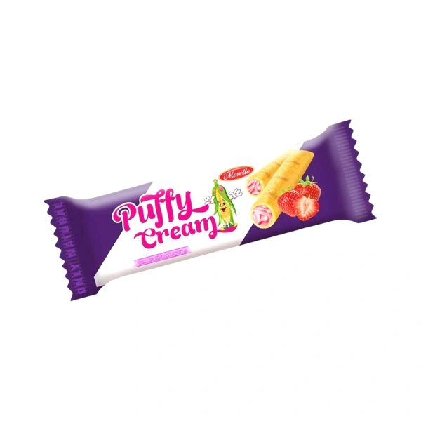 RULOURI MORELLO PUFFY CREAM CAPSIUNI 24 X 18 GR