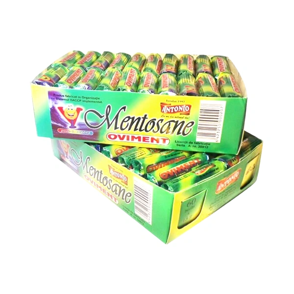 BOMBOANE MENTOSANE MENTOLATE OVIMENT 60 BUCATI CUTIE 13 GR