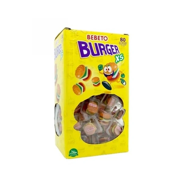 JELEU BEBETO BURGER 80X10 5 GR