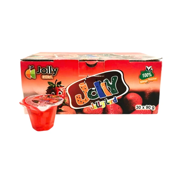JELEU JOLLY CUP CĂPȘUNI 90 GR