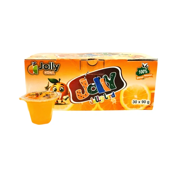 JELEU JOLLY CUP PORTOCALĂ 90 GR