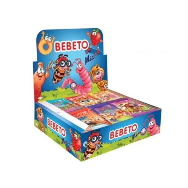 JELEURI BEBETO MIX DIVERSE FORME 36 X 18 GR