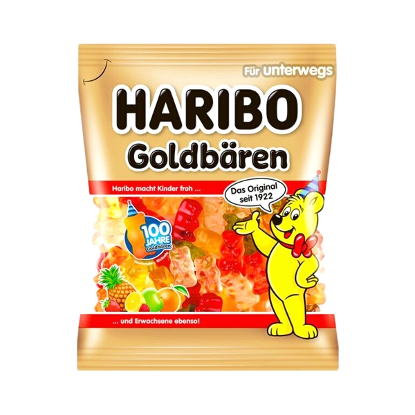 JELEURI CU AROMA DE FRUCTE HARIBO GOLDBAREN 100 GR