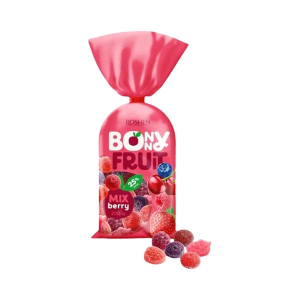 JELEURI ROSHEN BONNY FRUIT BERRY MIX 200 GR