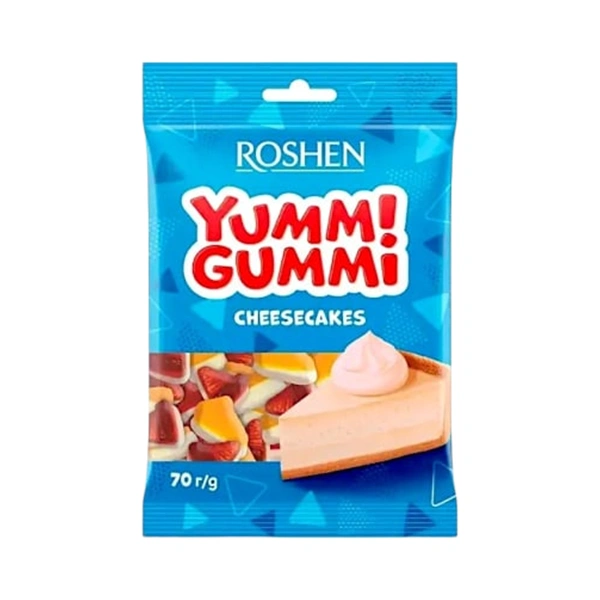 JELEURI YUMMI GUMMI CHEESECAKES ROSHEN 70 GR