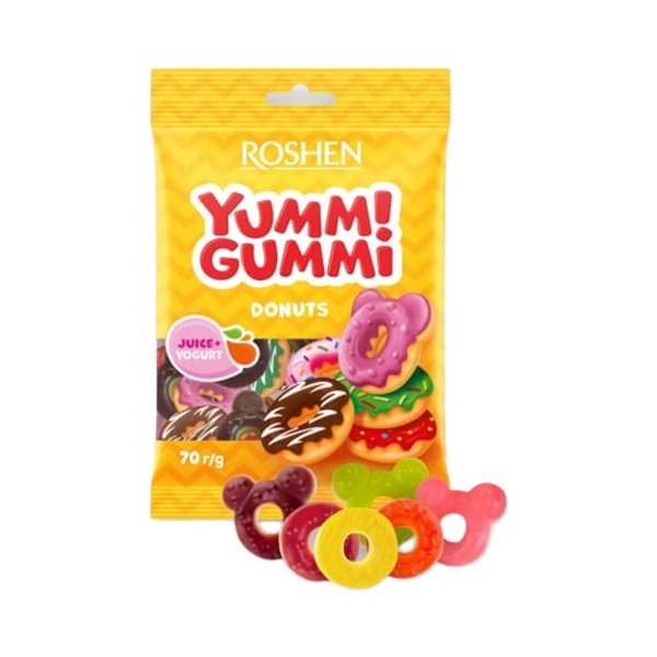 JELEURI YUMMI GUMMI DONUTS ROSHEN 70 GR