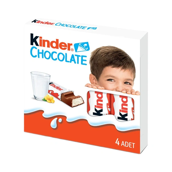 BATOANE DE CIOCOLATA KINDER CHOCOLATE T4 50 GR